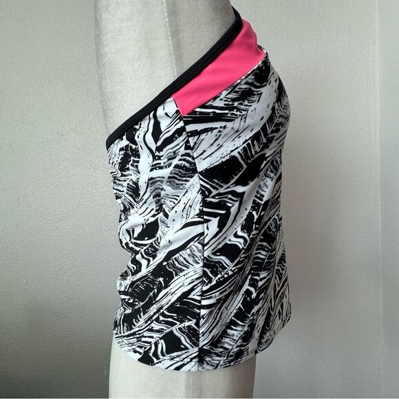 RBX Tankini Black White Adjustable Straps SZ XL - Picture 5 of 9